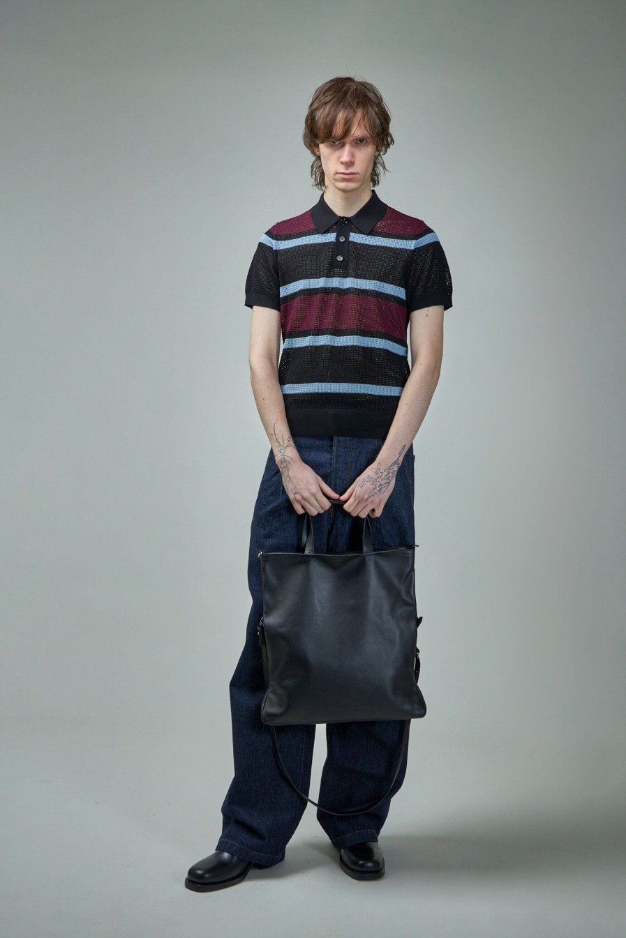 Dries Van Noten Mindo Stripe Polo Wholesale