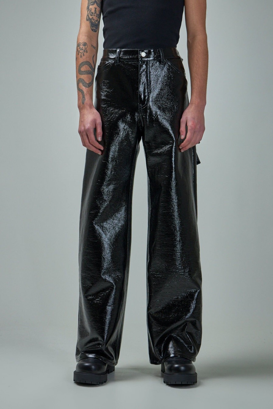 Courrèges Sailor Vinyl Baggy Pants Clearance