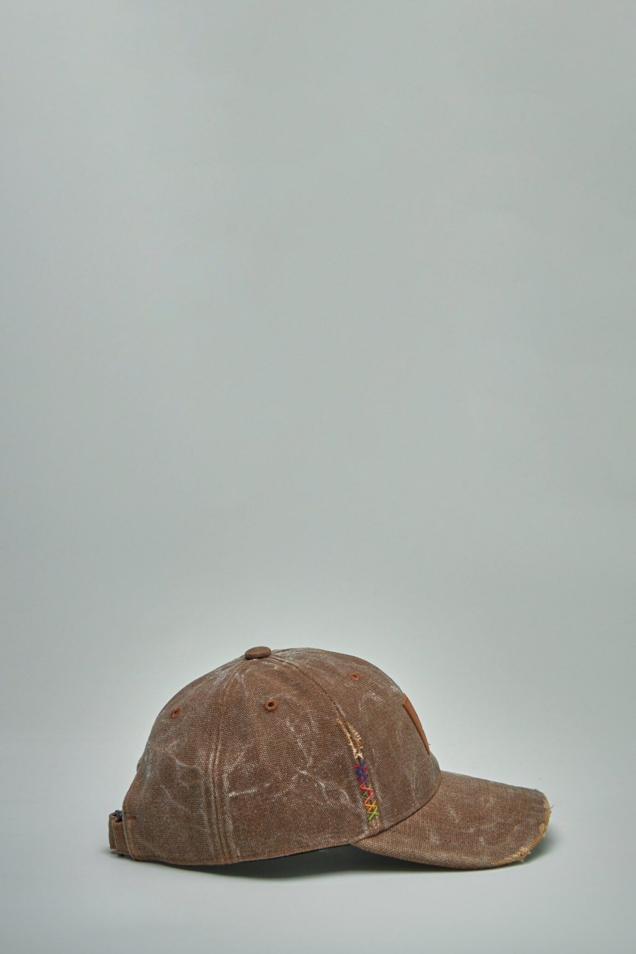 Acne Studios Leather Face Patch Cap Hot