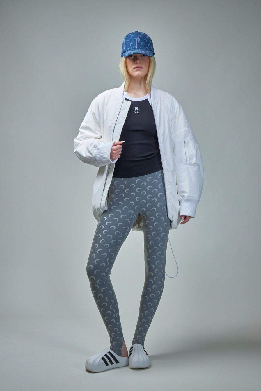 Marine Serre Aom Reflective Jersey Leggings Wholesale