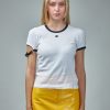 Courrèges Buckle Contrast T-Shirt Best