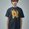 Palm Angels Burning Monogram Tee Hot