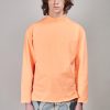 ERL Mockneck Longsleeve T-Shirt Knit , Orange Online