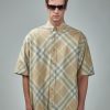 Burberry Check Cotton Shirt New