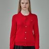 PLAY Comme des Garçons Knitted Cardigan Heart Online