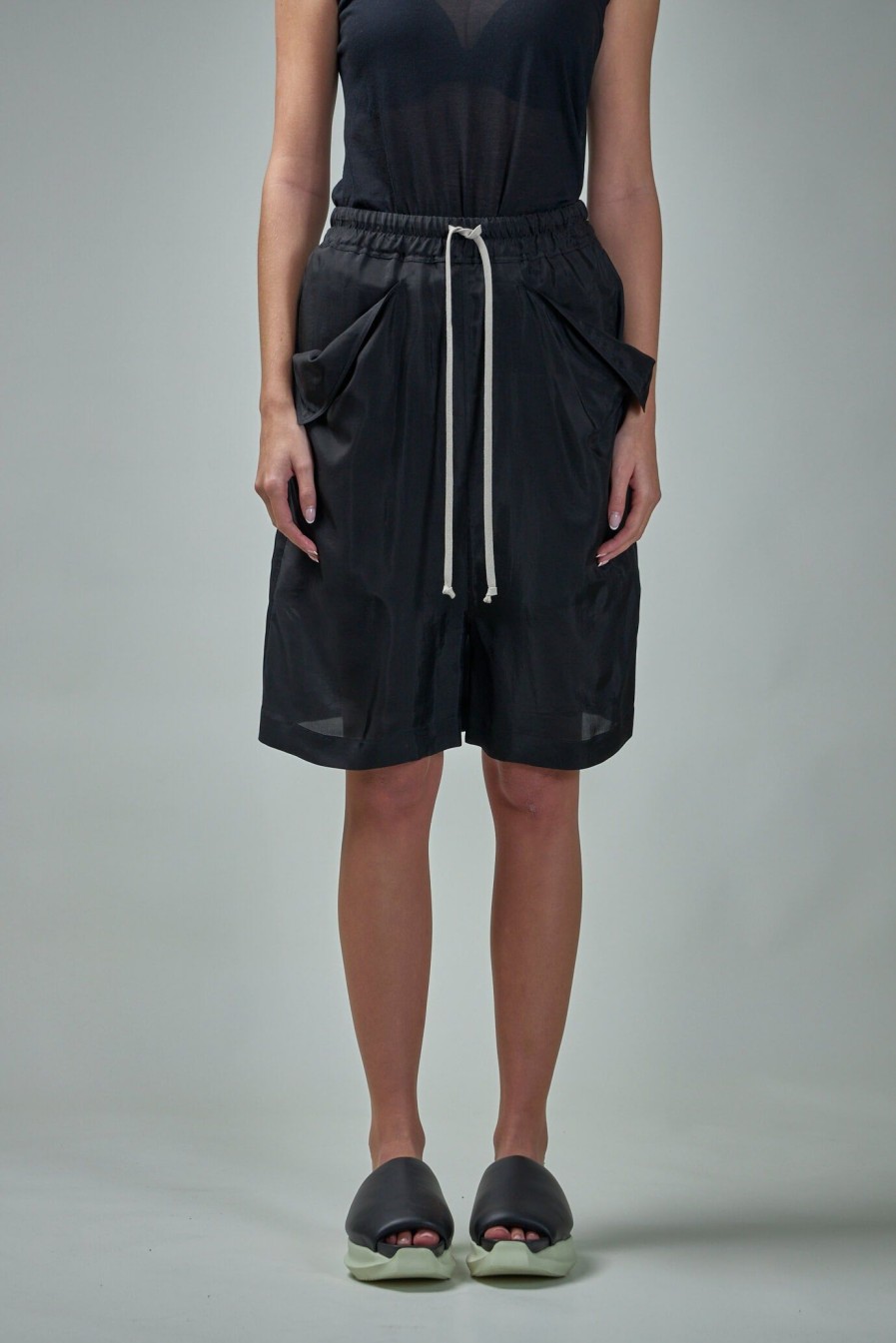 Rick Owens Woven Shorts Lido Boxers Online