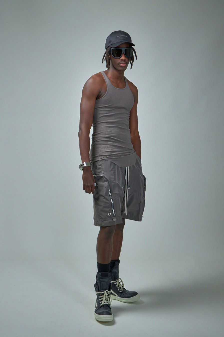 Rick Owens Top Basic Rib Tank Wholesale