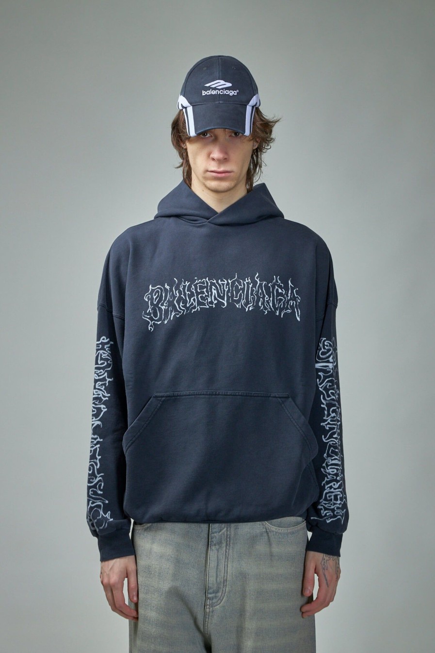 Balenciaga Lage Fit Hoodie New