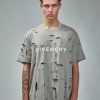 Givenchy Archetype Oversized T-Shirt With Destroyed Effects Wholesale