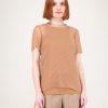 Sacai Chiffon X Jersey T-Shirt Knit Clearance