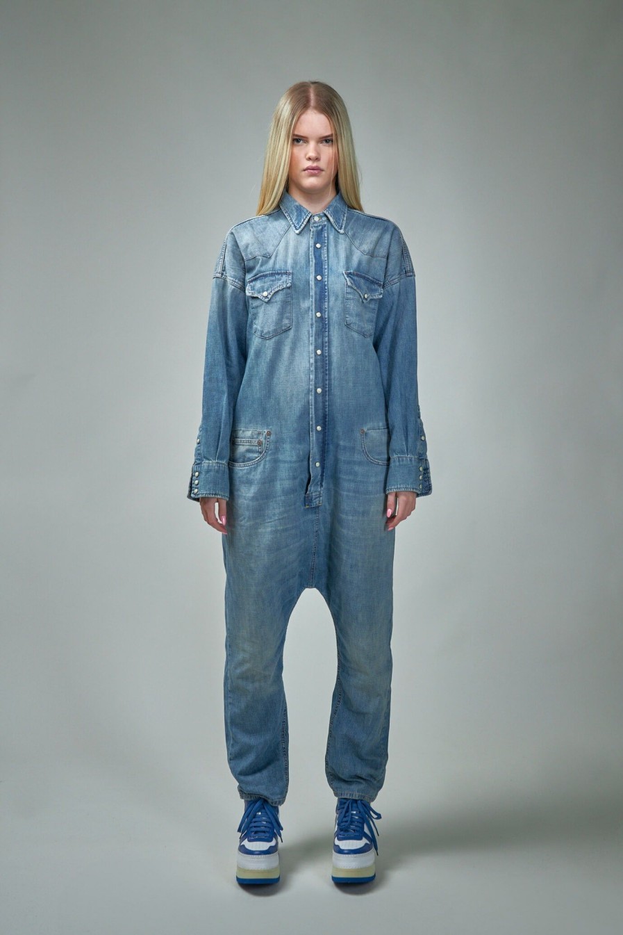 R13 Cowboy Drop Jumpsuit Deklab Clearance