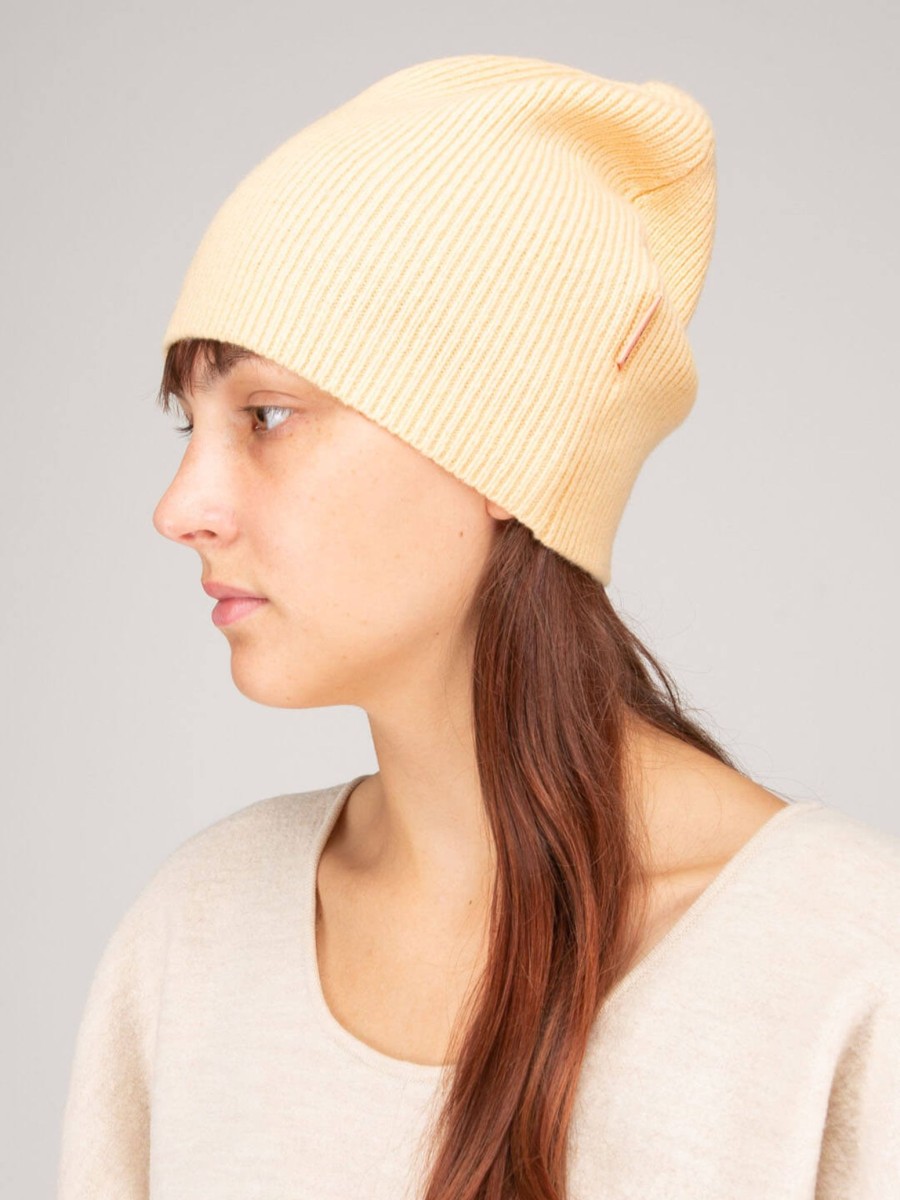 Acne Studios Beanie Vanilla Yellow Clearance