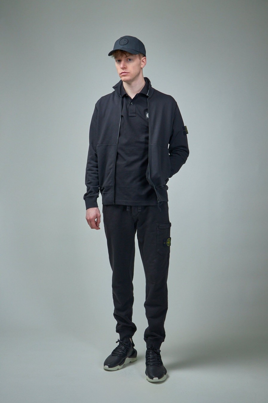 Stone Island Full-Zipper Sweatshirt Best