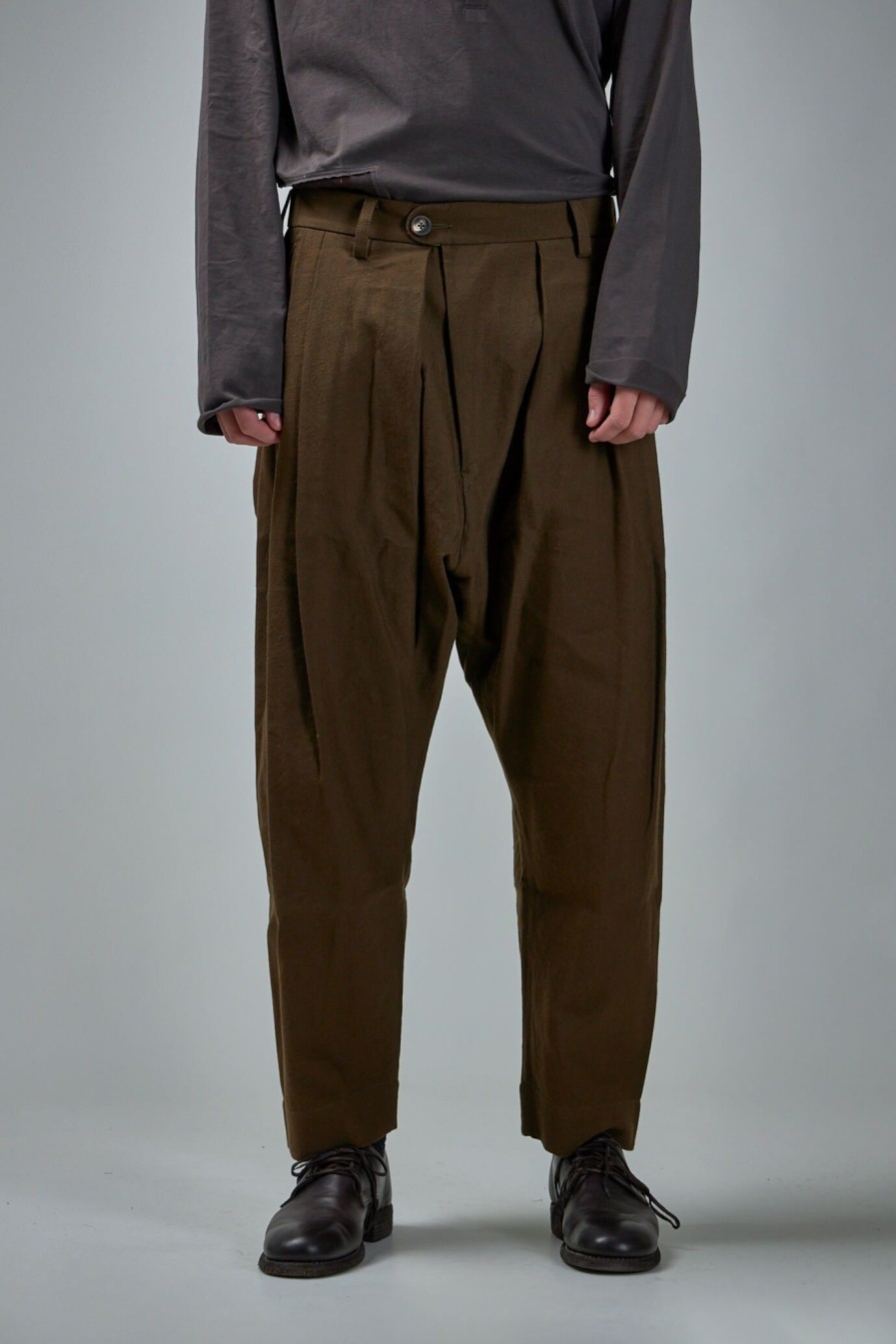 Ziggy Chen Tapered Drop Crotch Pants Clearance