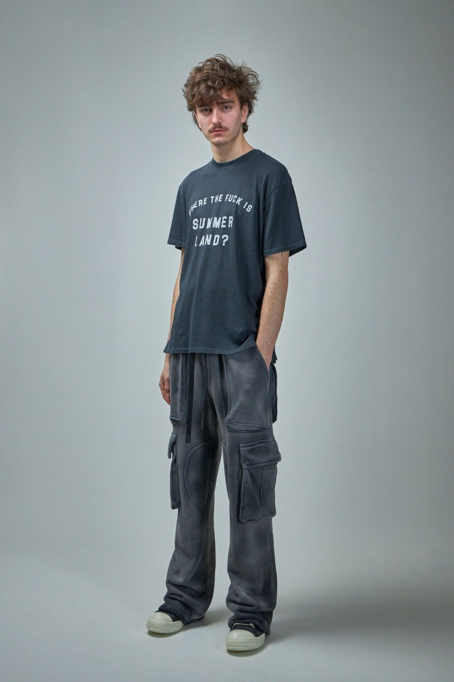 Nahmias Sunfade Logo Cargo Sweatpants Clearance