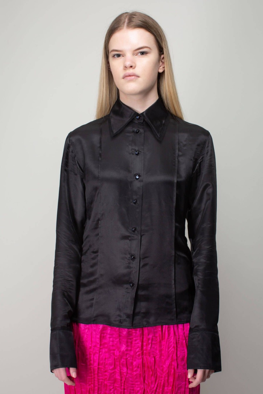 Acne Studios Silk Shirt Best