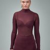 Alaïa High Neck Body Soft Jersey Wholesale