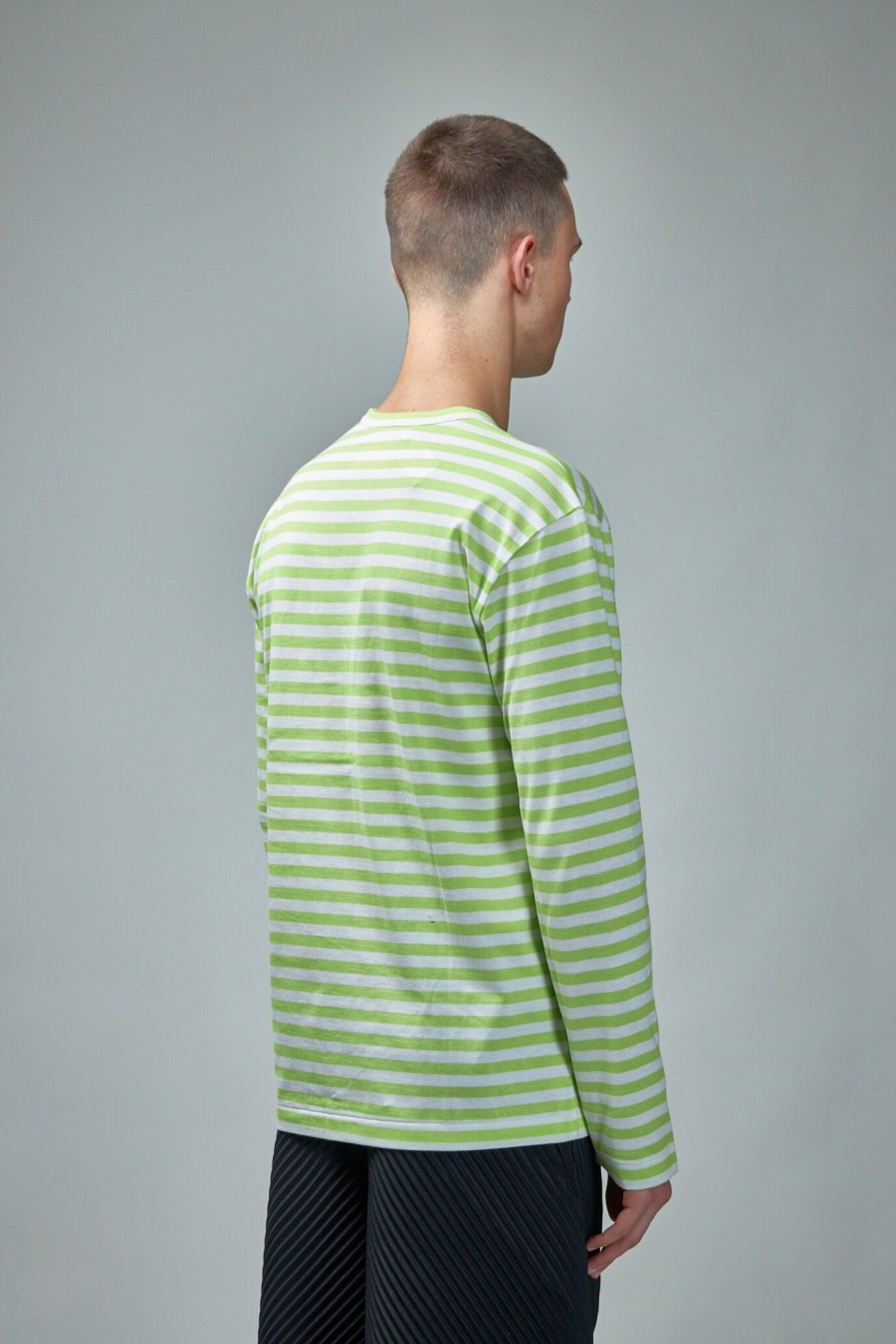 PLAY Comme des Garçons Mens Longsleeve Striped New