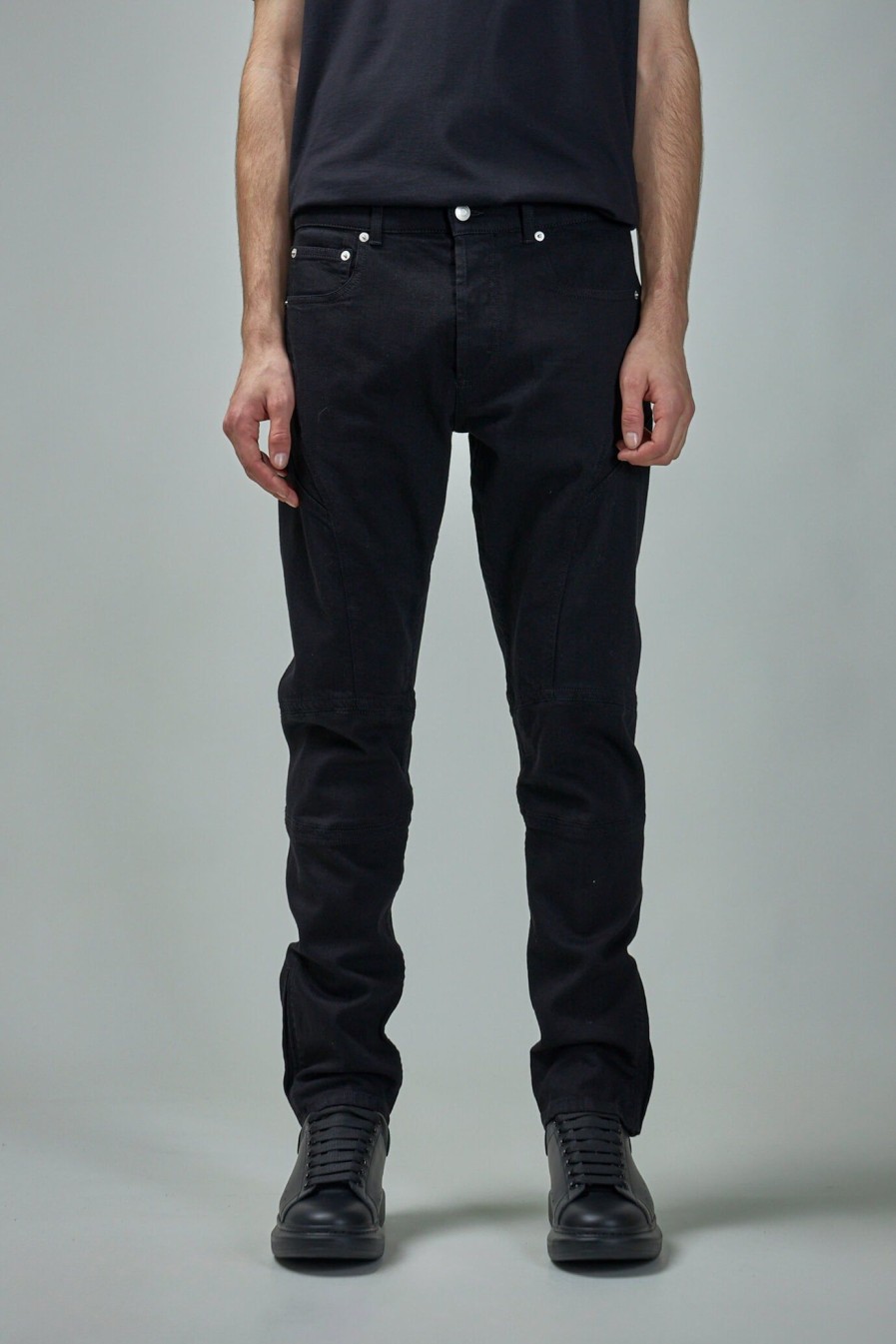 Alexander McQueen Biker Jean Black Clearance