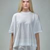 Sofie D'Hoore C-Neck Short Seleeve Oversize T-Shirt Knit Hot