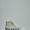 PLAY Comme des Garçons x Converse Multi Heart High Top Shoes Clearance