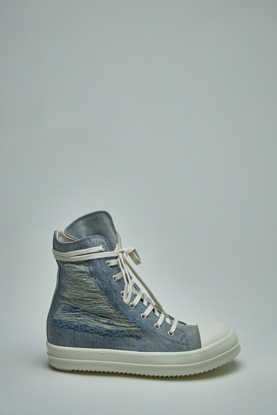 Rick Owens DRKSHDW Scarpe In Denim Sneaks Hot