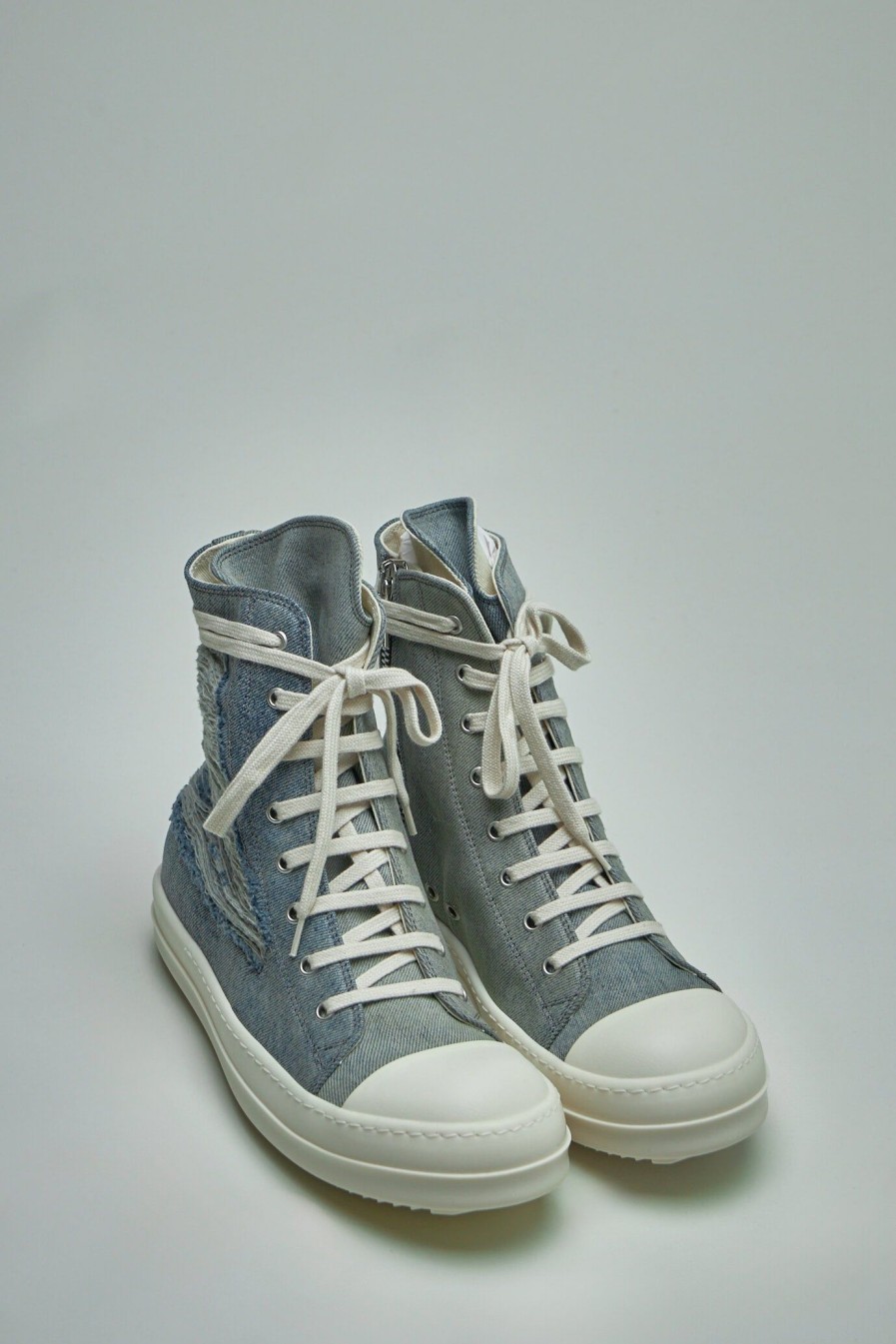 Rick Owens DRKSHDW Scarpe In Denim Sneaks Hot