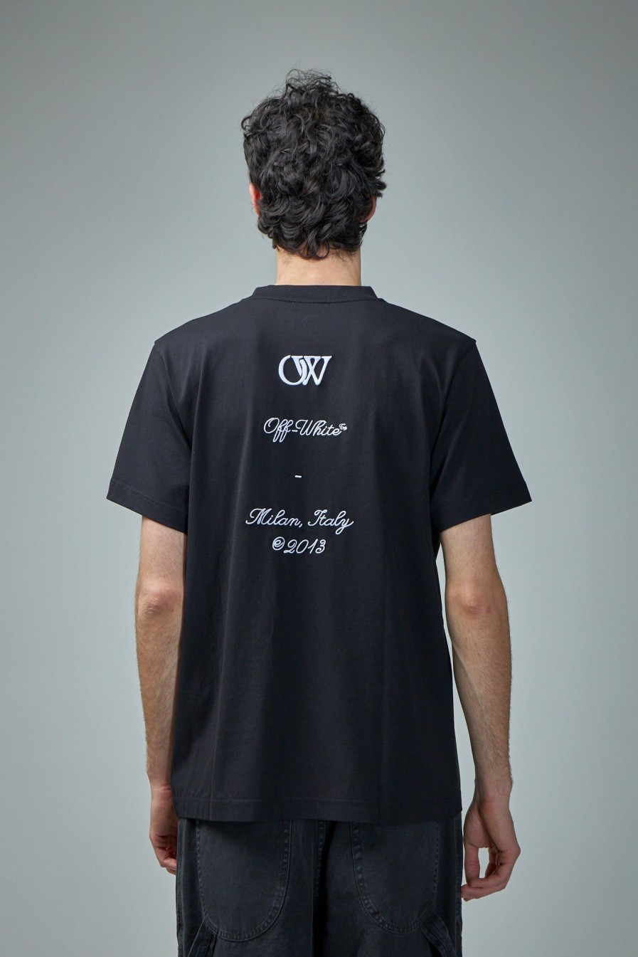 Off-White 23 Logo Slim S/S Tee Clearance