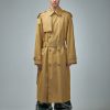 Burberry Long Gabardine Trench Coat New