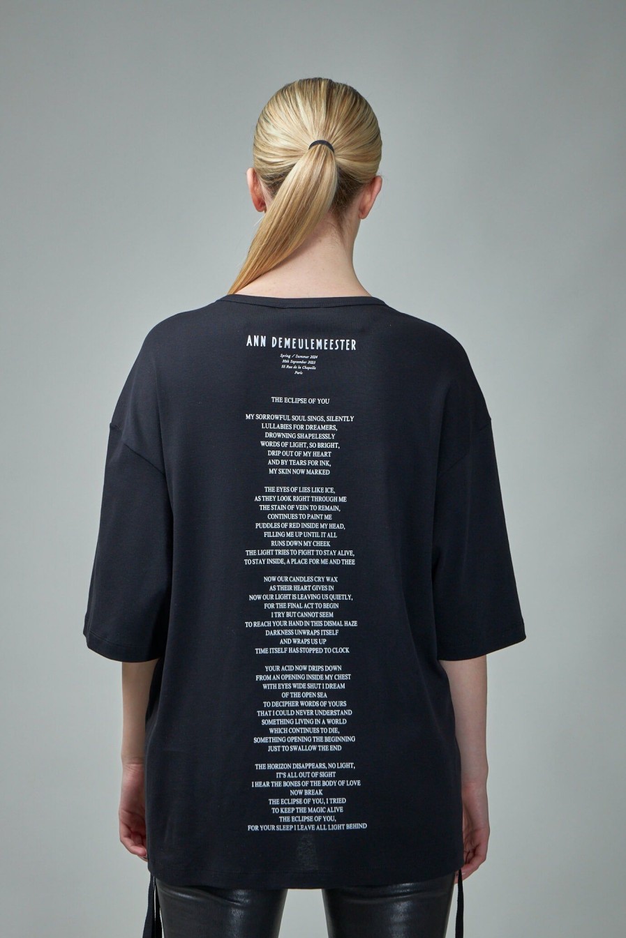 Ann Demeulemeester Aga High Comfort T-Shirt Online