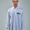 Comme des Garçons Shirt x Lacoste Comme Des Garcons Shirt X Lacoste Men Shirt Woven Clearance