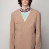 Kiko Kostadinov Orma Reversible Blazer Camel Clearance