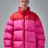 Vetements Hot Pink Logo Puffer Jacket Online