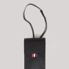 Thom Browne Crossbody Phone Holder Black New