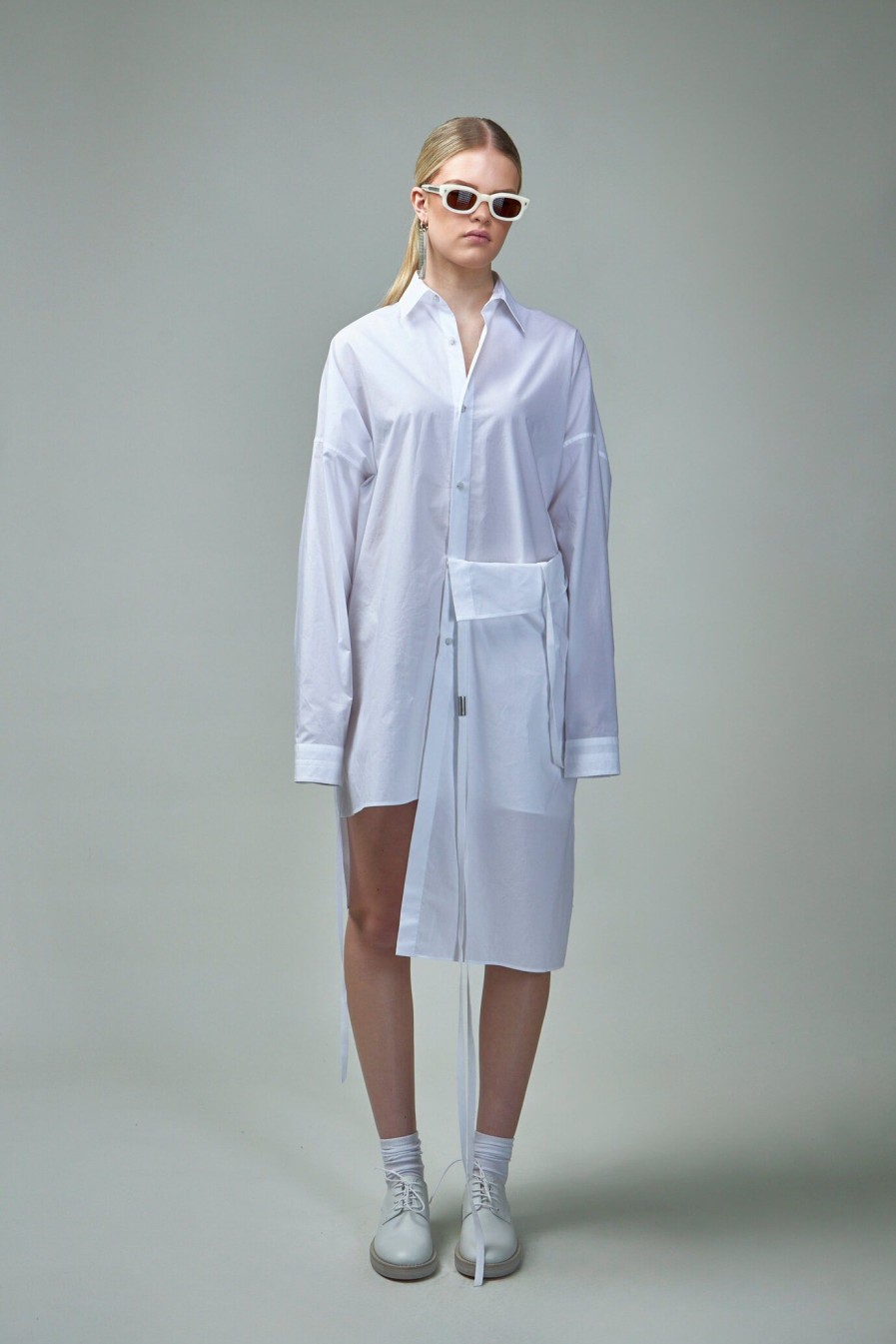 Ann Demeulemeester Mala Shirt Dress Online