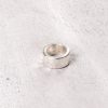 Werkstatt München Ring Rough Hammered Silver New