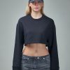 Courrèges Cocoon Fleece Cropped Sweater Hot