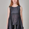 Comme des Garçons Ladies' Blouse, Black Clearance