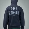 44 Label Group The Enemy Print Zip Hoodie Wholesale