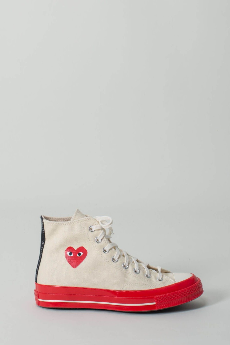 PLAY Comme des Garçons x Converse Hi Topsole Hot