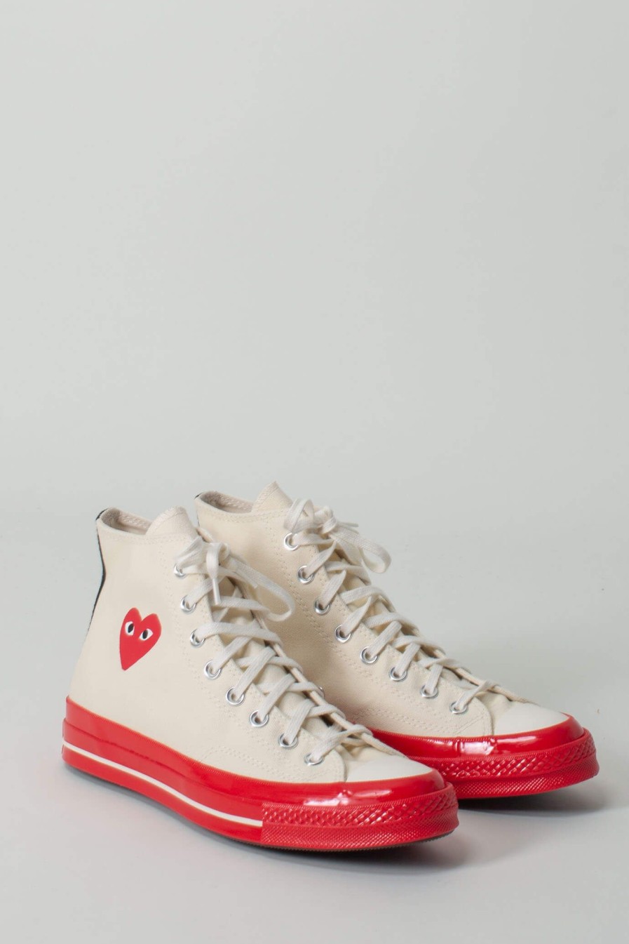 PLAY Comme des Garçons x Converse Hi Topsole Hot