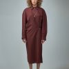 Lemaire Straight Collar Twisted Dress Online