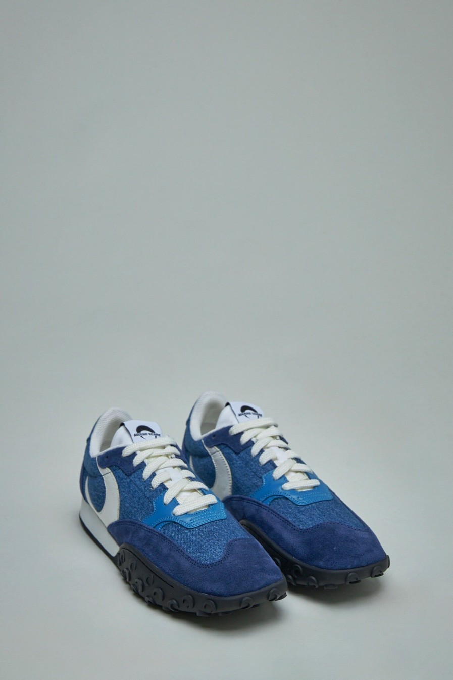 Marine Serre Deadstock Denim Low Top Sneaker Hot