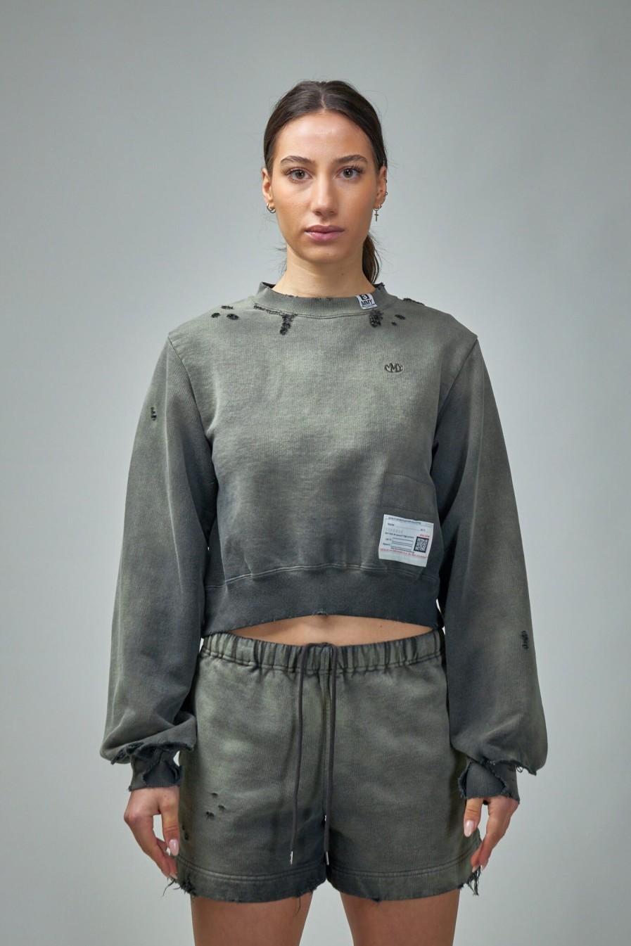 Maison Mihara Yasuhiro Bleached Pullover Hot