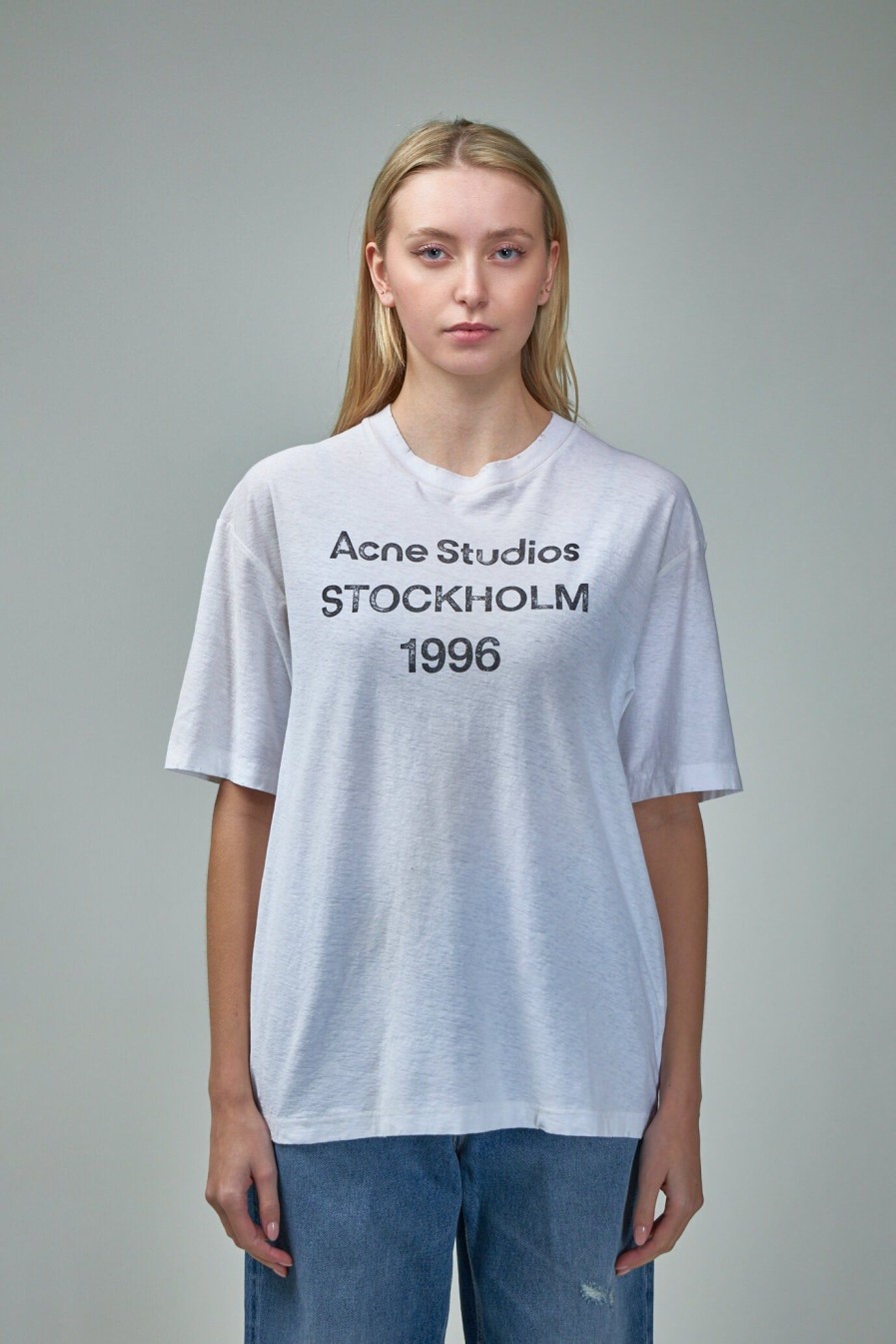 Acne Studios Logo T-Shirt New