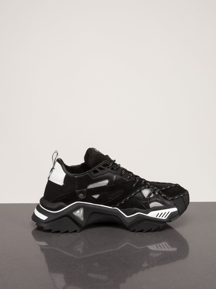 Calvin Klein 205W39NYC Strike Sneaker Grain Black Hot