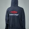 Balenciaga 3B Sports Icon Hoodie Oversized Clearance