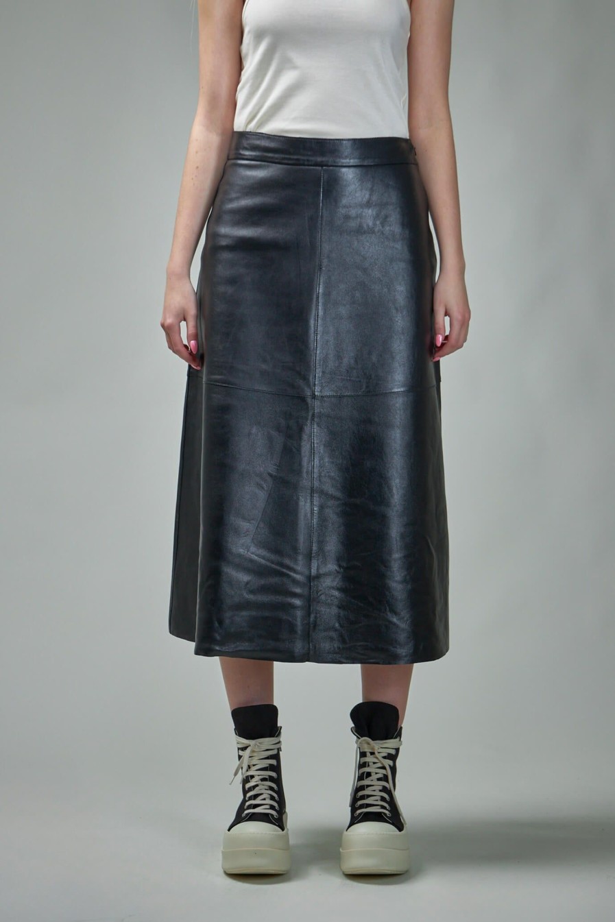 DAY Birger et Mikkelsen Gardenia Leather Skirt Best