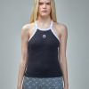 Marine Serre Organic Cotton Rib 2X2 Tank Top New