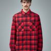 Off-White Check Flann Shirt Clearance